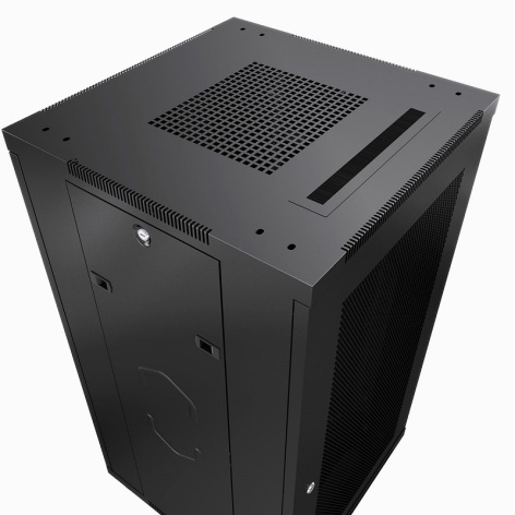фото Шкаф напольный 19", 18U Cabeus ND-05C-18U60/80-BK в Уфе