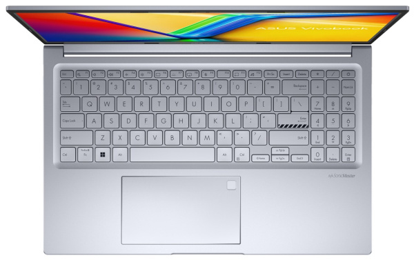 фото Ноутбук  ASUS Vivobook 15X OLED K3504VA-MA573 в Екатеринбурге 15.6 ", Core i5, 16 Гб RAM, 512 Гб SSD, Iris Xe Graphics, Серебристый