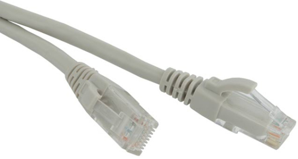 фото Кабель патч-корд  Hyperline PC-LPM-UTP-RJ45-RJ45-C6a-10M-LSZH-GY в Красноярске
