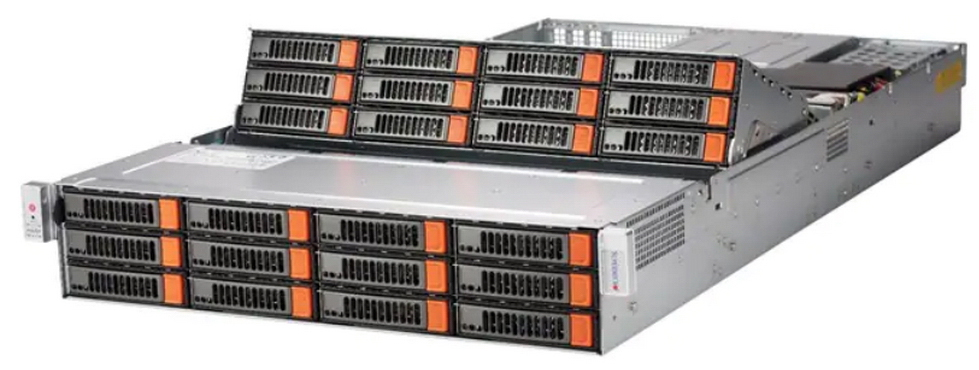 Серверная платформа Supermicro SSG-6029P-E1CR24L