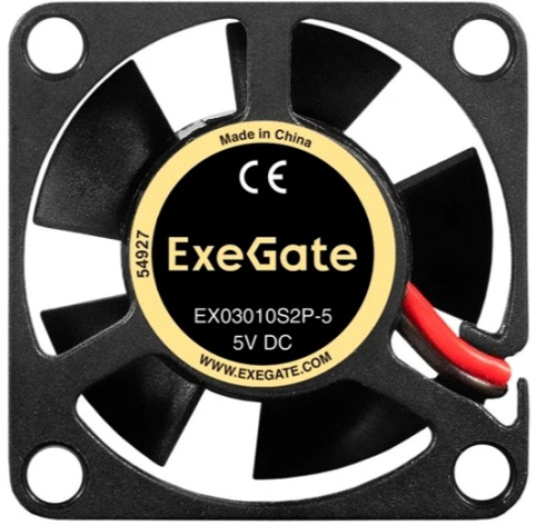 фото Вентилятор для корпуса Exegate 5В DC EX03010S2P-5