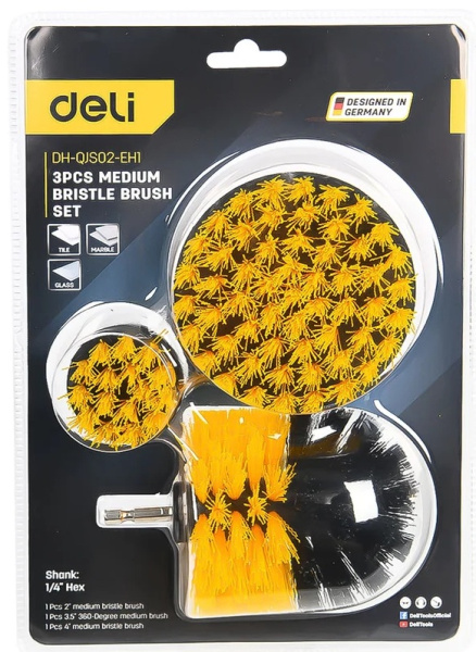 фото Набор насадок Deli DH-QJS02-EH1