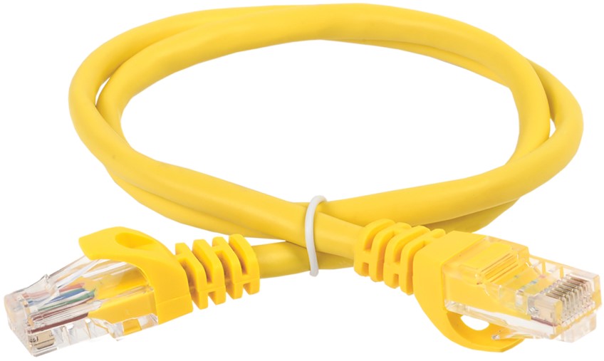 

Кабель патч-корд ITK PC05-C6UL-2M кат. 6 UTP LSZH 2м жёлтый, PC05-C6UL-2M