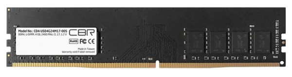 фото Модуль памяти DDR4 4GB CBR CD4-US04G24M17-00S в Омске