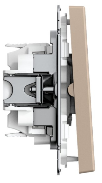 фото Выключатель двухклавишный  Systeme Electric GAL001217S в Красноярске