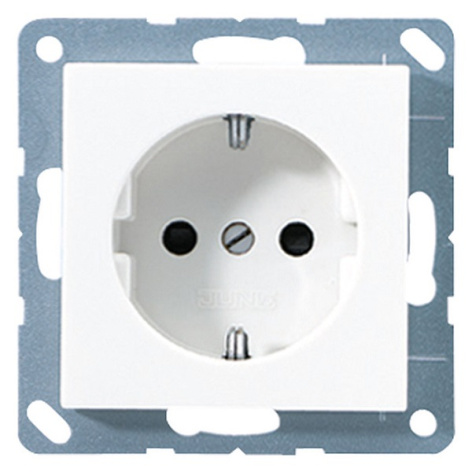 Изображение товара Внутренняя розетка Jung EP1420WW с одним разъемом и степенью защиты IP20