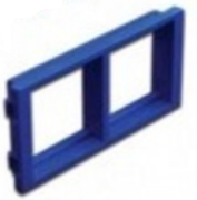 фото Рамка Lanmaster LAN-WA-P2H-BL