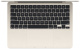 фото Ноутбук  Apple Macbook Air 13 (2025) в Перми 13.6 ", M, 16 Гб RAM, 512 Гб SSD, M4 10-Core GPU, Золотистый