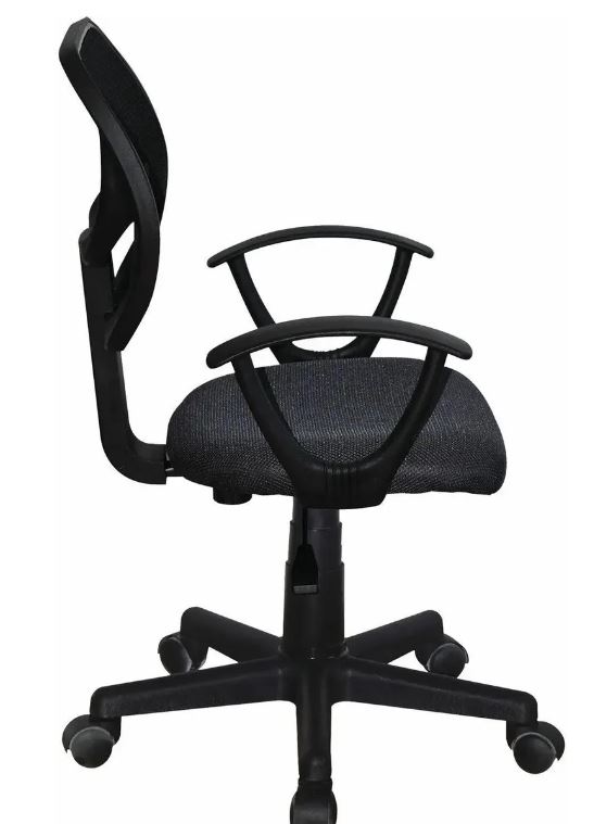 

Кресло Brabix Flip MG-305 531951 на колесиках, сетка/ткань, серый/чёрный/черный, Flip MG-305