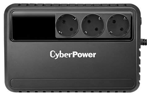 

Источник бесперебойного питания CyberPower BU600E line-interactive, 600VA/360W, 3*EURO, BU600E