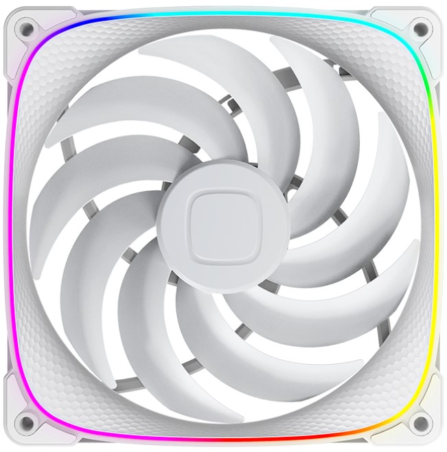 

Вентилятор для корпуса Geometric Future Squama 2503W-14 1F2503W114000 140mm, 2400rpm, 91.15 CFM, 34.0 dBA, white, Squama 2503W-14