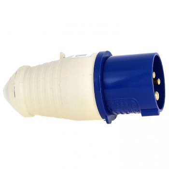 

Вилка EKF ps-023-32-220 эл. каб. 32А 2P+E 220В IP44 (023), ps-023-32-220