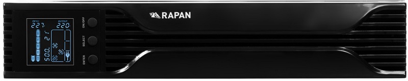 

Источник бесперебойного питания Бастион RAPAN-UPS 3000-RACK-IN-4X9 2100 Вт, Line-interactive, синус, встроенные АКБ 4 шт.x 9Ah (8938), RAPAN-UPS 3000-RACK-IN-4X9