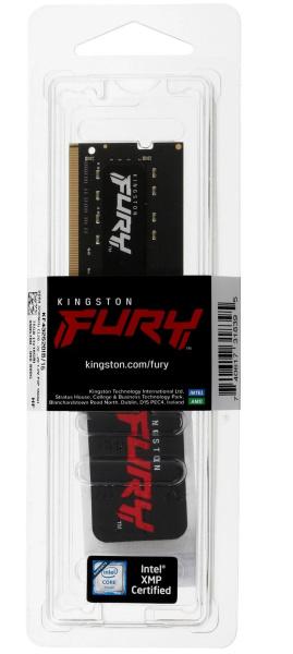 фото Оперативная память DDR4 16 ГБ (1×16 ГБ) Kingston FURY KF432S20IB/16, 3200 МГц, [KF432S20IB/16] в Екатеринбурге