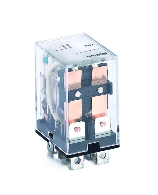 

Реле промежуточное DEKraft 23904DEK 2 конт. с LED инд. 10А 24В DC ПР-102, 23904DEK