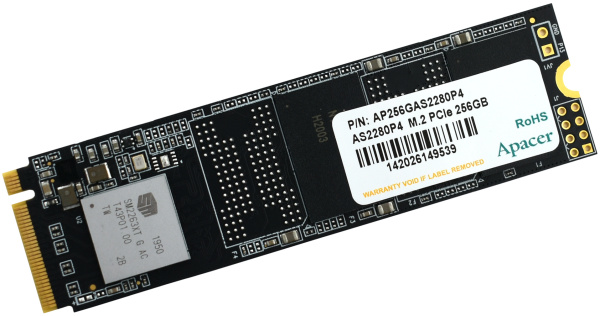 фото Накопитель SSD M.2 2280 Apacer AS2280P4 в Челябинске 256 ГБ