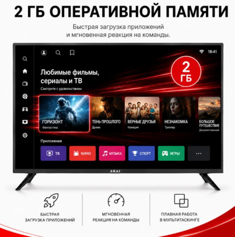 фото Телевизор  Akai TA50BQ900