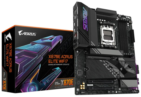 фото Материнская плата ATX GIGABYTE X870E AORUS ELITE WIFI7 в Омске