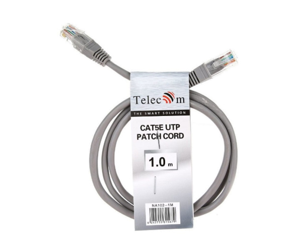 фото Кабель патч-корд U/UTP 5e кат. 3м Telecom NA102--3M в Уфе