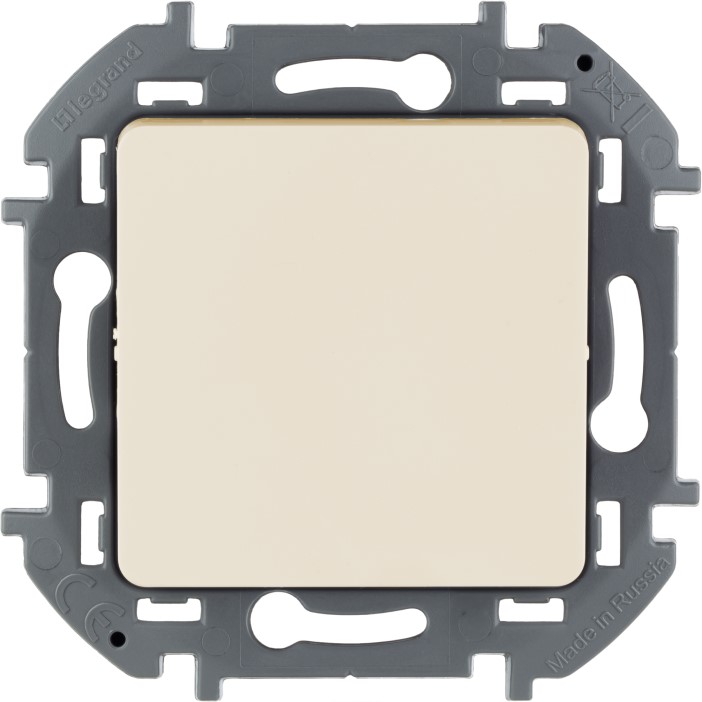 

Переключатель Legrand 673651 Inspiria слоновая кость одноклавишный 10 AX - 250 В, 673651