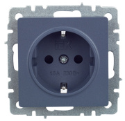 фото Розетка с заземлением IEK BR-R14-16-K35