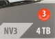 фото Накопитель SSD M.2 2280 SUNWIND SWSSD004TN3 в Перми 4000 ГБ