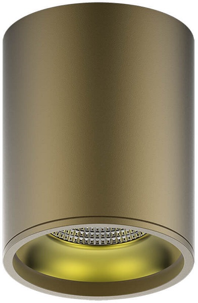 

Светильник Gauss HD001 LED накладной HD001 12W (кофе золото) 3000K 79x100,900лм,, HD001
