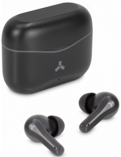 

Наушники беспроводные AccesStyle Tornado ANC Black BT 5.1 (A2DP, AVRCP, HFP, Hands-free), 20 Гц - 20 кГц, Tornado ANC Black