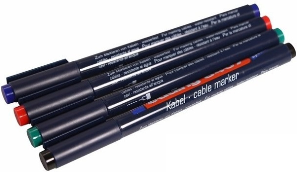 Изображение товара Набор Rexant 09-3997 для маркировки кабелей и проводов 4 шт.