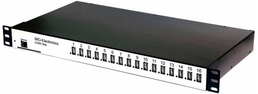 

Концентратор Nio-Electronics NIO-EUSB 16EP 16*USB 2.0, RJ-45, БП, NIO-EUSB 16EP