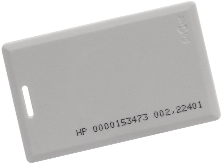 

Карта Smartec ST-PC010HP проксимити HID Prox-совместимая, стандартный формат, 86х54х1.8 мм., ST-PC010HP