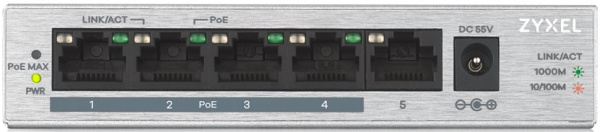 фото Коммутатор  ZYXEL GS1005HP в Омске