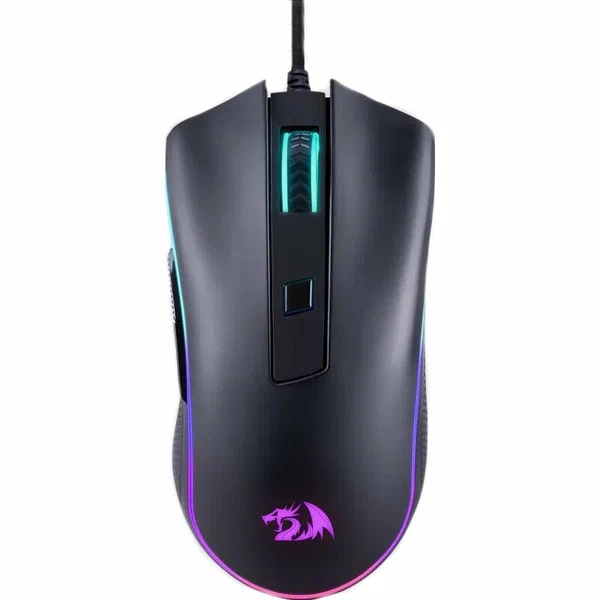 

Мышь Redragon Cypher черная, RGB, 6 кнопок, 12800dpi, Cypher