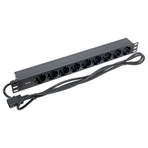 фото Блок розеток 19", 9 розеток EKF TRP-HPD-10A-9SH-2MC14 в Самаре