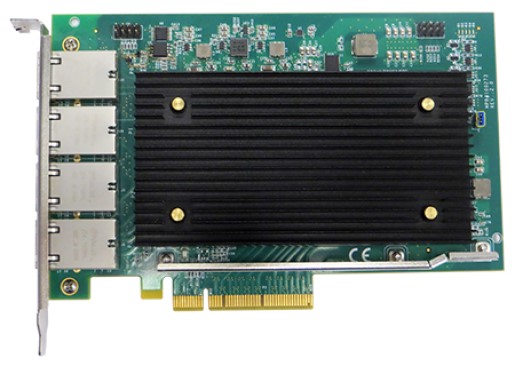 

Сетевой адаптер Silicom PE310G4I71-T PCIe x8 10G Quad Port Copper Network Card (XL710 + X557), PE310G4I71-T