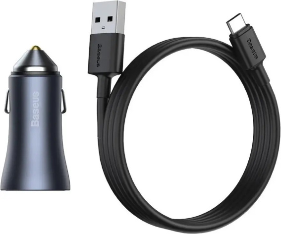 фото Зарядное устройство автомобильное Baseus TZCCJD-0G в Перми