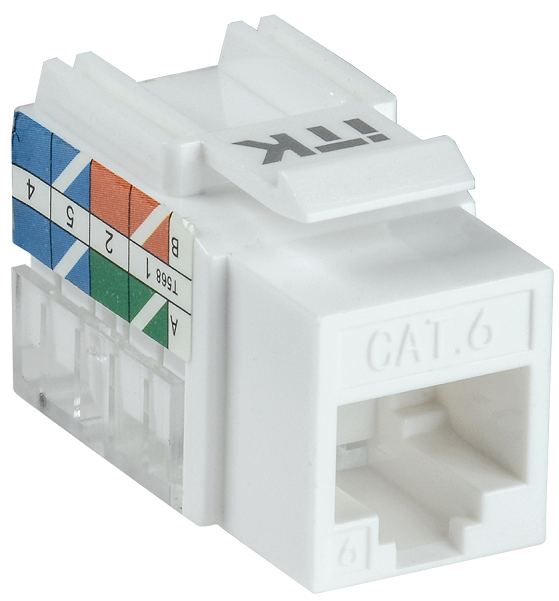 

Модуль Keystone RJ45 UTP ITK CS1-1C06U-11 кат. 6 110 IDC 90 град., CS1-1C06U-11