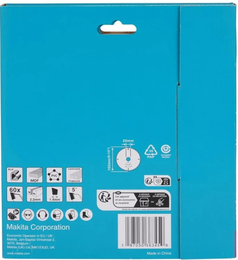 фото Диск пильный Makita D-81206