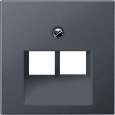 Изображение товара Накладка Jung EP569-2BFPLUAAN для розетки серия EcoProfi