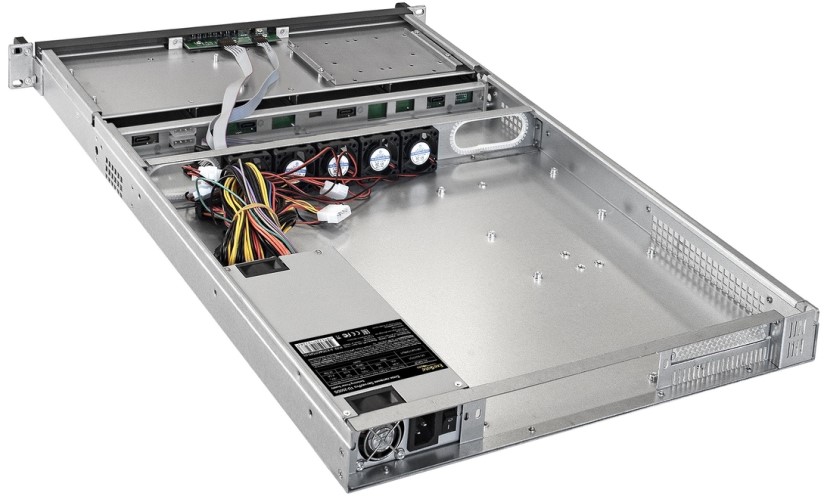 

Корпус серверный 1U Exegate Pro 1U660-HS04/1U-250DS EX265515RUS 19", eATX, 4*3.5" HS, 2*2.5", БП 250W, 2*USB 2.0, Pro 1U660-HS04/1U-250DS