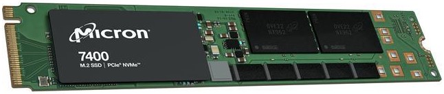 

Накопитель SSD M.2 22110 Micron MTFDKBG1T9TDZ-1AZ1ZABYY 7400 PRO, 1920GB, PCI-E, 3D TLC, 4400/2000 MB/s, 420K/81K IOPS, MTTF 2M, MTFDKBG1T9TDZ-1AZ1ZABYY