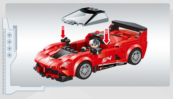 фото Конструктор  Sembo Block FERRARI FXX-K EVO