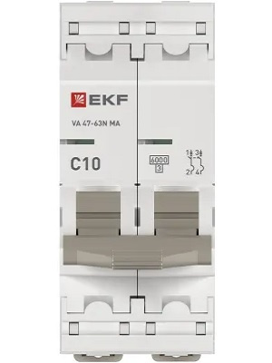 фото Автоматический выключатель  EKF M63MA6210C в Красноярске