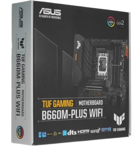 фото Материнская плата mATX ASUS TUF GAMING B660M-PLUS WIFI в Уфе