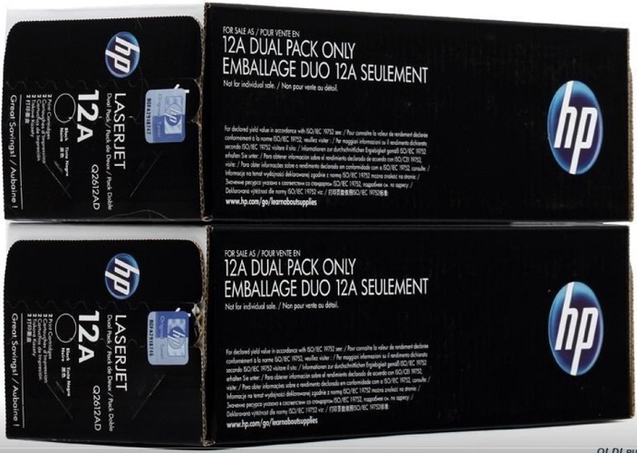 

Набор картриджей HP Q2612AD dual pack, black, Q2612AD