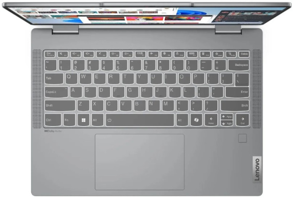 фото Ноутбук Lenovo IdeaPad 5 14IRH9 14" (Intel Core i7, 16Гб LPDDR5X, SSD 512 Гб, UHD Graphics, Без ОС) Серый [83KX0041PS]