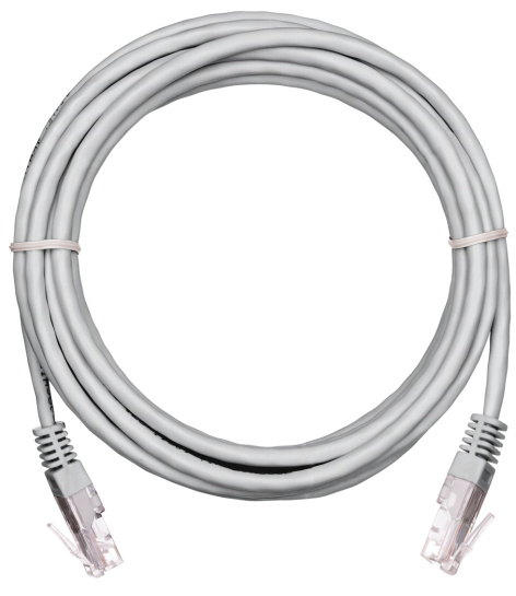 фото Кабель патч-корд U/UTP 5e кат. 10м Netlan EC-PC4UD55B-BC-PVC-100-GY-5 в Уфе