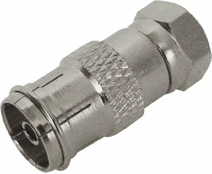 

Переходник PROconnect 05-4362-4 штекер F-гнездо TV, 05-4362-4