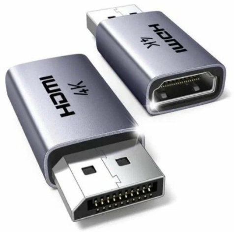 Изображение товара Адаптер UGREEN DP130 DisplayPort to HDMI универсальный переходник с алюминиевым корпусом