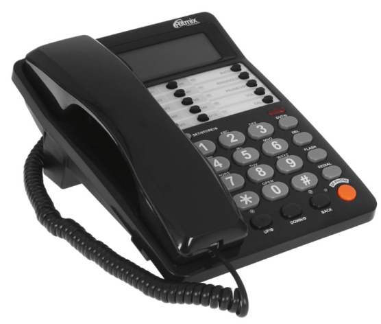 фото Телефон проводной  Ritmix RT-495